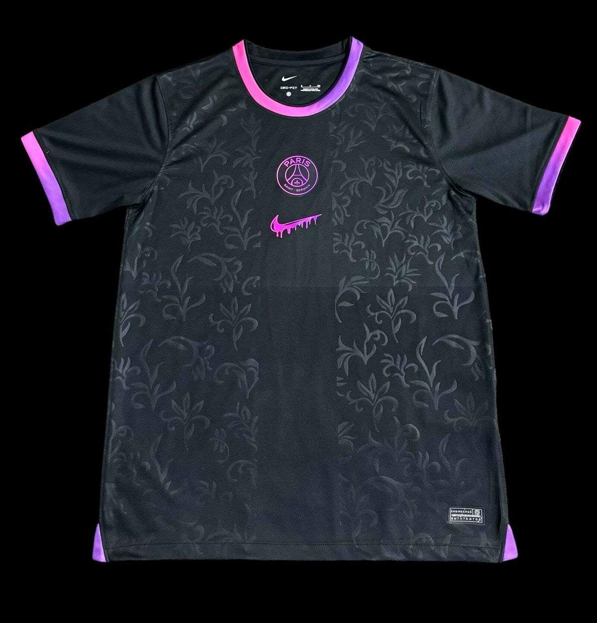 25/26 PSG “Paris Noirâ€? Jersey