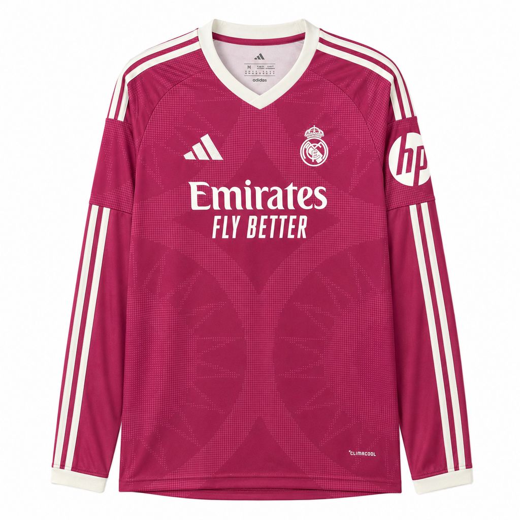 Mens Real Madrid 2026/27 Third Long Sleeve Jersey