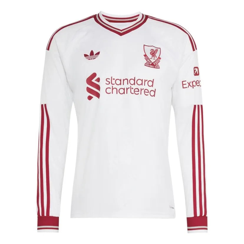 Mens Liverpool 2026/27 Away Long Sleeve Jersey
