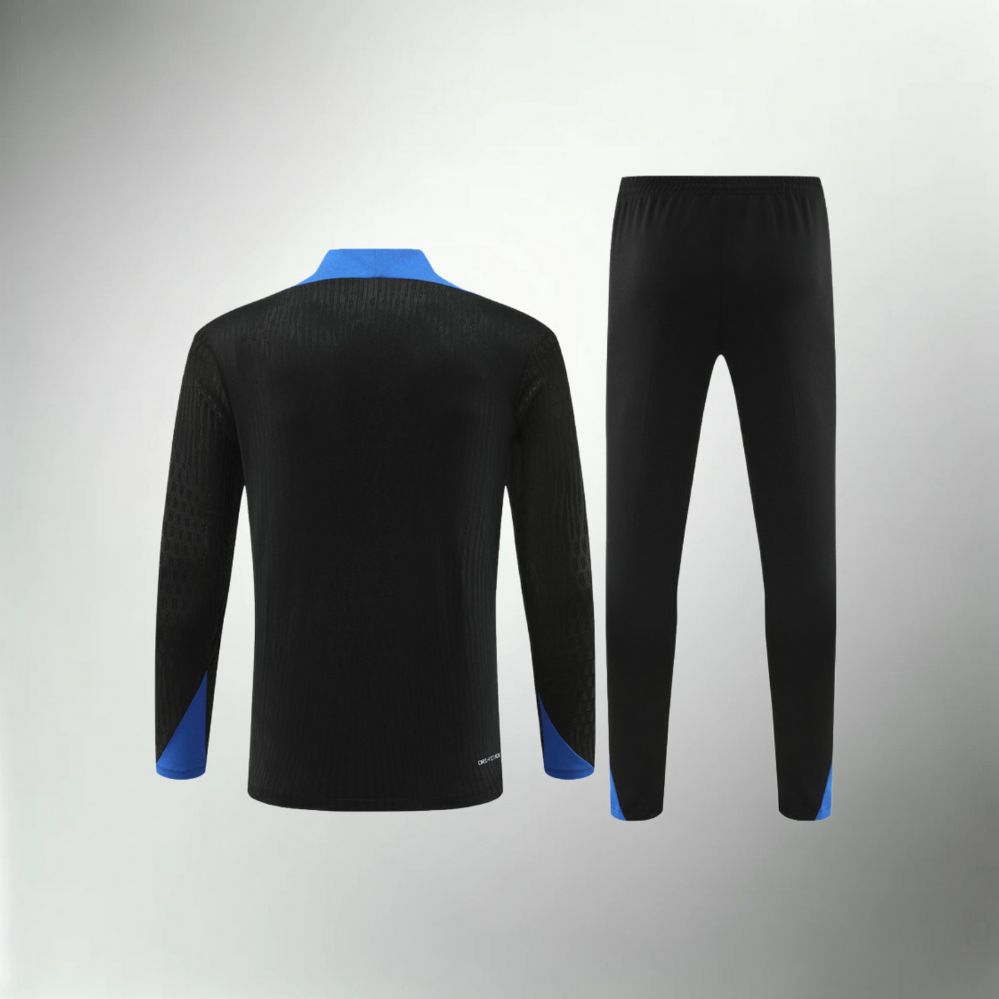 Netherlands Black and Blue Tracksuit Set