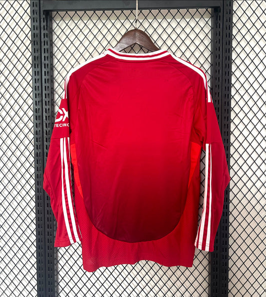 2024/25 Manchester United Long sleeve Home
