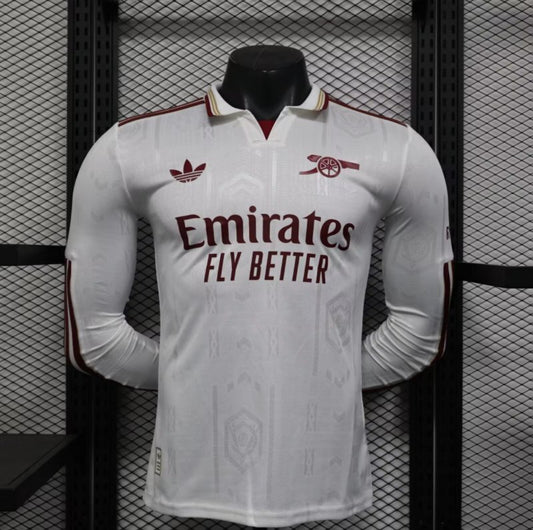 Arsenal 2025/26 Kit Third Kit Long sleeve