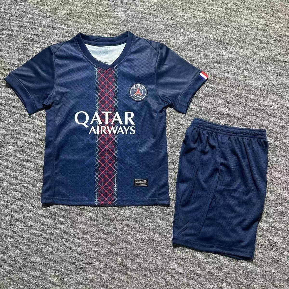 Kids Paris Saint Germain 2025/26 Home Kit