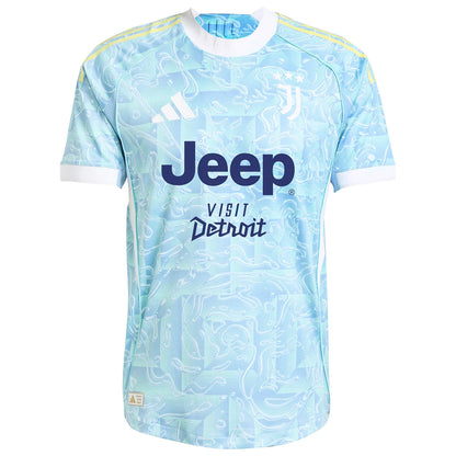 Juventus 2025/26 Kit Away Kit (WITH JEEP LOGO ON MIDDLE)