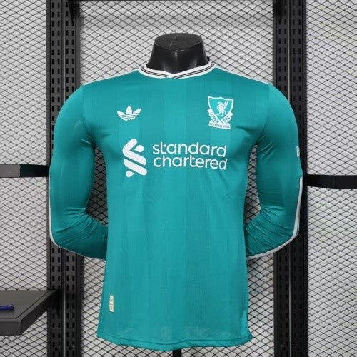 Liverpool 2025/26 Kit Third Kit Long sleeve