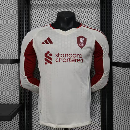 Liverpool 2025/26 Kit Away Kit Long sleeve