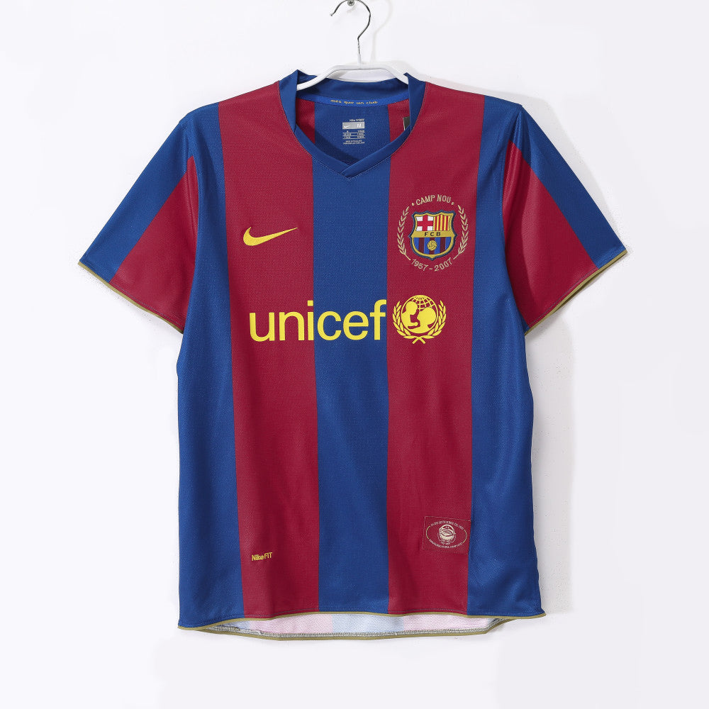 2007-08 Barcelona Retro Kit Home Kit
