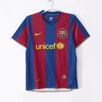 2007-08 Barcelona Retro Kit Home Kit