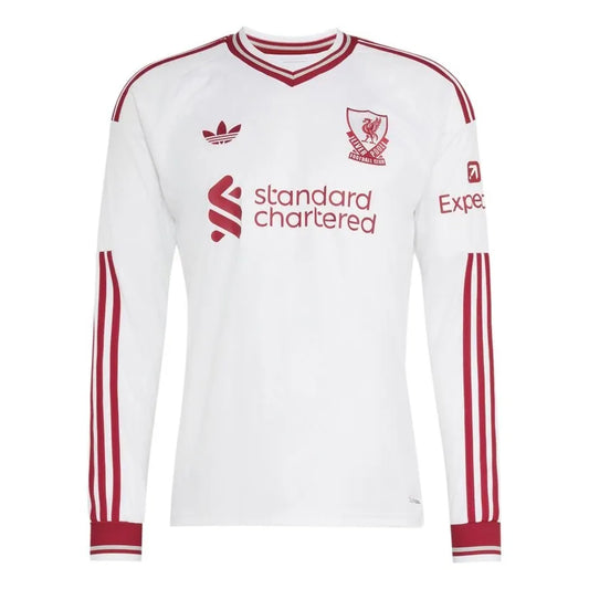 Mens Liverpool 2026/27 Away Long Sleeve Jersey