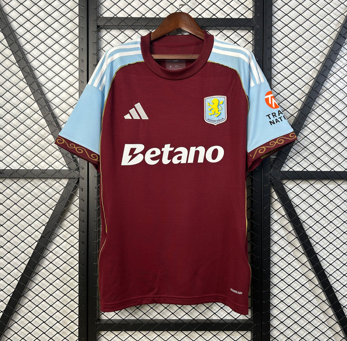 Aston Villa 2025/26 Kit Home Kit