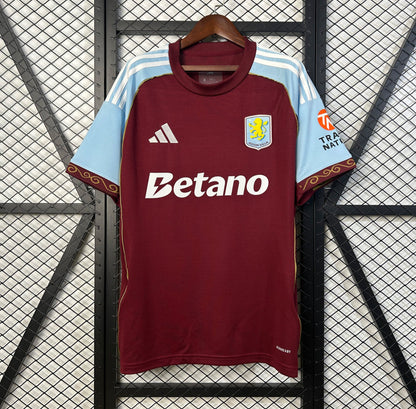 Aston Villa 2025/26 Kit Home Kit