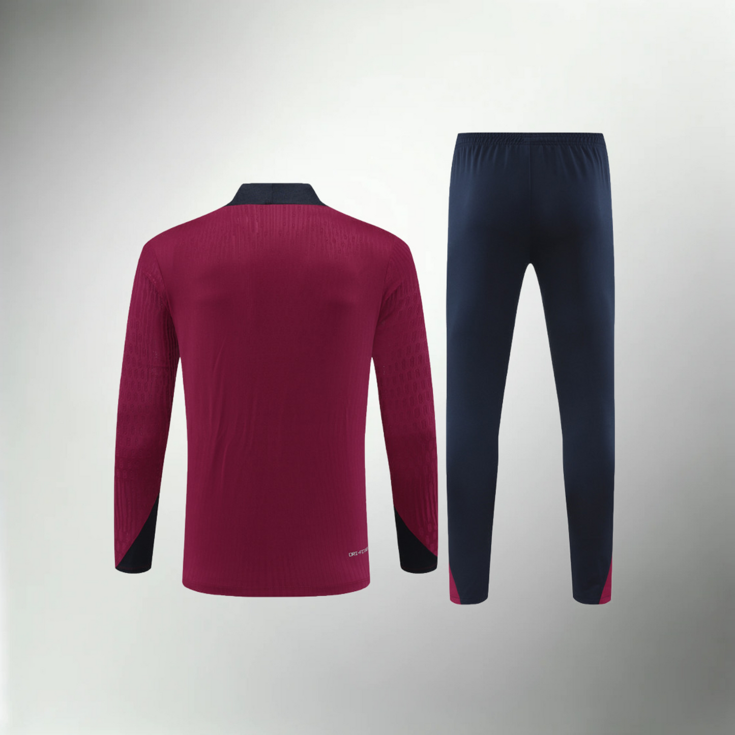 England Red and Dark Blue Tracksuit Set