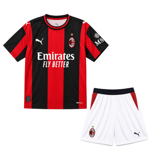 Kids AC Milan 2026/27 Home Kit