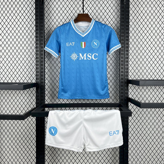 Kids Napoli 2025/26 Home Kit