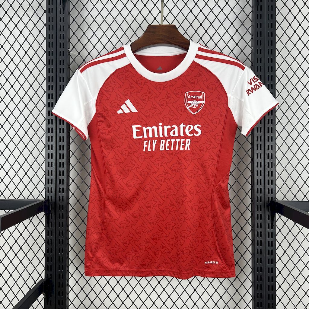 Arsenal 2025/26 Home Womens Jersey